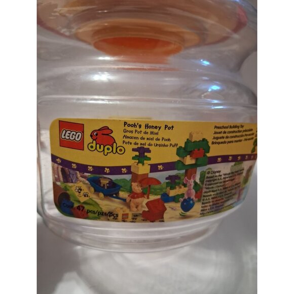 Winnie The Pooh Lego Duplo 2989 Pooh's Honey Pot Set Missing 3 - Picture 9 of 12